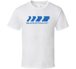 Super Trapp Auto Automobile Car Truck Motorcycle Parts Cool Distressed