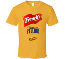 French's Classic Yellow Mustard Halloween Costume T Shirt French's Classic Yellow Mustard Halloween Costume T Shirt