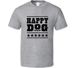 Happy Dog Cleveland Ohio Popular Restaurant Food T Shirt
