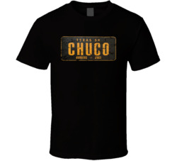 Chuco Burgers Restaurant El Paso Grunge Logo T Shirt