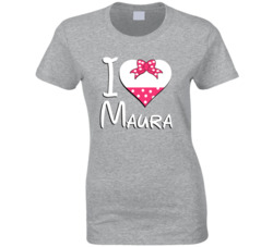 Maura Heart Love Boyfriend Girlfriend First Name Cute Valentines Gift 