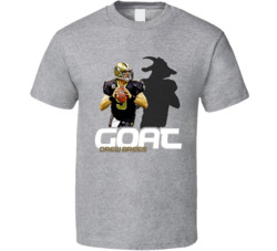 Drew Brees New Orleans Football Fan Goat T Shirt