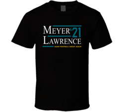 Urban Meyer Trevor Lawrence Jacksonville Football Election Parody T Sh Urban Meyer Trevor Lawrence Jacksonville Football Election Parody T Sh
