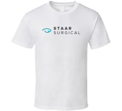 Staar Surgical Company Nasdaq Company Logo Employee Fan T Shirt Staar Surgical Company Nasdaq Company Logo Employee Fan T Shirt