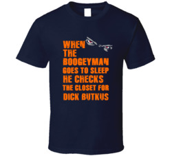 Dick Butkus Chicago Football Boogeyman Sports T Shirt Dick Butkus Chicago Football Boogeyman Sports T Shirt