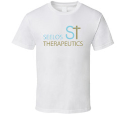 Seelos Therapeutics Nasdaq Company Logo Employee Fan T Shirt Seelos Therapeutics Nasdaq Company Logo Employee Fan T Shirt