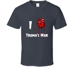 I Heart Love Troma's War Bloody Horror Movie T Shirt I Heart Love Troma's War Bloody Horror Movie T Shirt