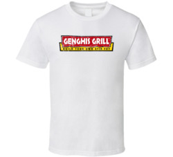 Genghis Grill Worn Look T Shirt Genghis Grill Worn Look T Shirt