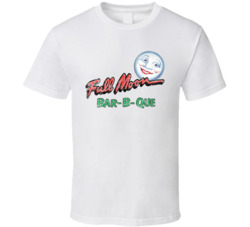 Full Moon Bbq Worn Look T Shirt Full Moon Bbq Worn Look T Shirt