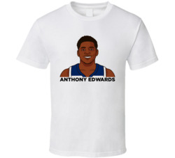 Anthony Edwards Portrait T Shirt Anthony Edwards Portrait T Shirt