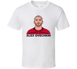 Alex Ovechkin Portrait T Shirt Alex Ovechkin Portrait T Shirt