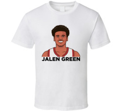 Jalen Green Portrait T Shirt Jalen Green Portrait T Shirt
