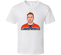 Connor Mcdavid Portrait T Shirt Connor Mcdavid Portrait T Shirt