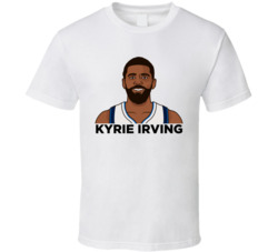 Kyrie Irving Portrait T Shirt Kyrie Irving Portrait T Shirt