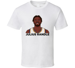 Julius Randle Portrait T Shirt Julius Randle Portrait T Shirt