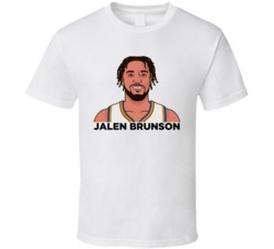 Jalen Brunson Portrait T Shirt Jalen Brunson Portrait T Shirt