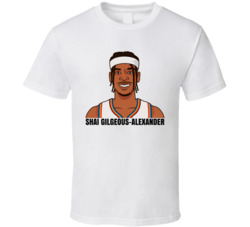 Shai Gilgeous Alexander Portrait T Shirt Shai Gilgeous Alexander Portrait T Shirt