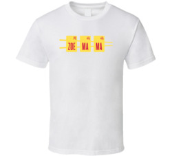Zoe Ma Ma Favorite Restaurant T Shirt