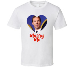 Benedict Cumberbatch Marry Me T Shirt