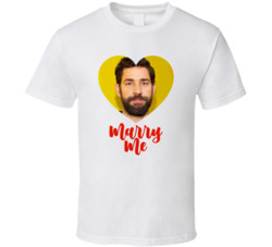 John Krasinski Marry Me T Shirt John Krasinski Marry Me T Shirt