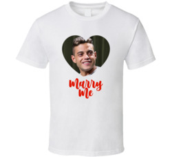 Rami Malek Marry Me T Shirt Rami Malek Marry Me T Shirt