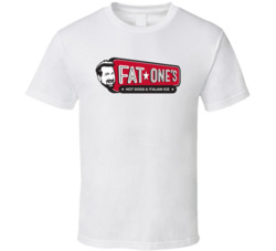 Fat One's Hot Dogs And Italian Ice Favorite Restaurant T Shirt Fat One's Hot Dogs And Italian Ice Favorite Restaurant T Shirt