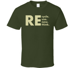 Re Use Cycle New Think Funny T Shirt Re Use Cycle New Think Funny T Shirt