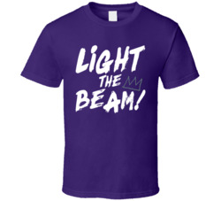 Light The Beam Crown T Shirt