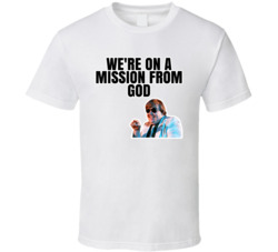A Mission From God Burton Mercer Blues Brothers T Shirt A Mission From God Burton Mercer Blues Brothers T Shirt