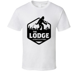 The Lodge Sasquatch Kitchen Favorite Restaurant T Shirt