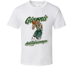 Giannis Antetokounmpo Lay Up T Shirt