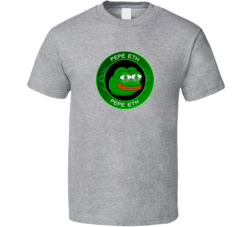 Pepe Eth Meme Coin T Shirt