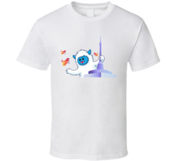 Cake Monster Planes Coin T Shirt