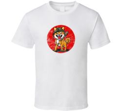 Shibonk Coin Worn Look T Shirt