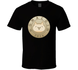 Monacoin Coin Circle T Shirt