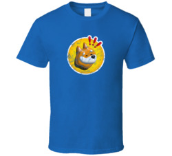 Bonk Coin Worn Look T Shirt