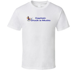 Captain Chuck-a-muck's Sandbar And Grill Favorite Restaurant T Sh Captain Chuck-a-muck's Sandbar And Grill Favorite Restaurant T Sh