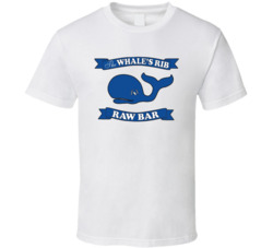 The Whale's Rib Favorite Restaurant T Shirt The Whale's Rib Favorite Restaurant T Shirt