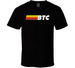 Btc Bitcoin Retro Look T Shirt Btc Bitcoin Retro Look T Shirt