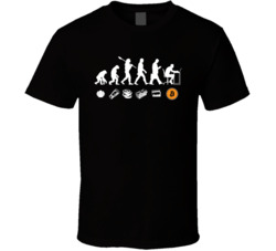 Crypto Evolution Man T Shirt Crypto Evolution Man T Shirt