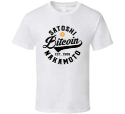 Satoshi Nakamoto Bitcoin T Shirt Satoshi Nakamoto Bitcoin T Shirt