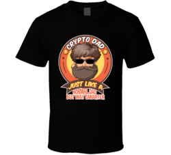 Crypto Dad T Shirt