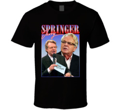 Jerry Springer 90s Style T Shirt Jerry Springer 90s Style T Shirt