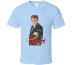 We're Talking Jerry Springer Worn Look T Shirt We're Talking Jerry Springer Worn Look T Shirt