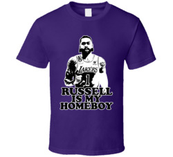 D'angelo Russell Is My Homeboy T Shirt