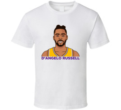 D'angelo Russell Portrait T Shirt