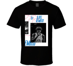 Joel Embiid Player Profile T Shirt Joel Embiid Player Profile T Shirt