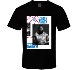 James Harden Player Profile T Shirt James Harden Player Profile T Shirt