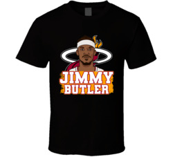Jimmy Butler Player Cartoon T Shirt Jimmy Butler Player Cartoon T Shirt