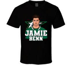 Jamie Benn Player Protrait T Shirt Jamie Benn Player Protrait T Shirt